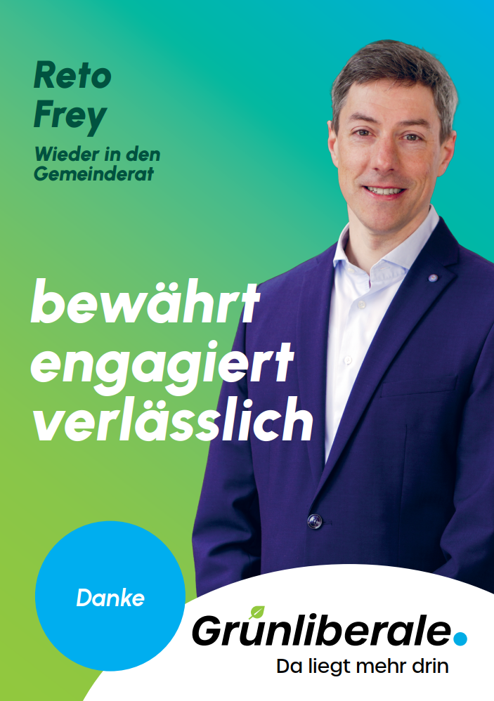 Reto Frey wieder in den Gemeinderat!